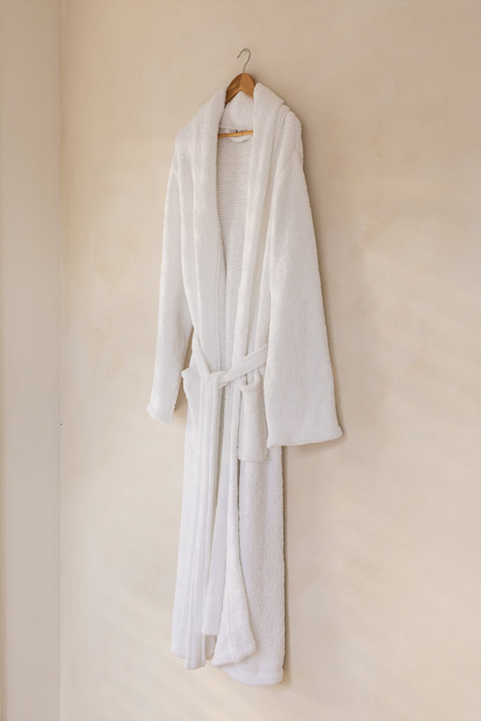 Plush Chenille Bathrobe