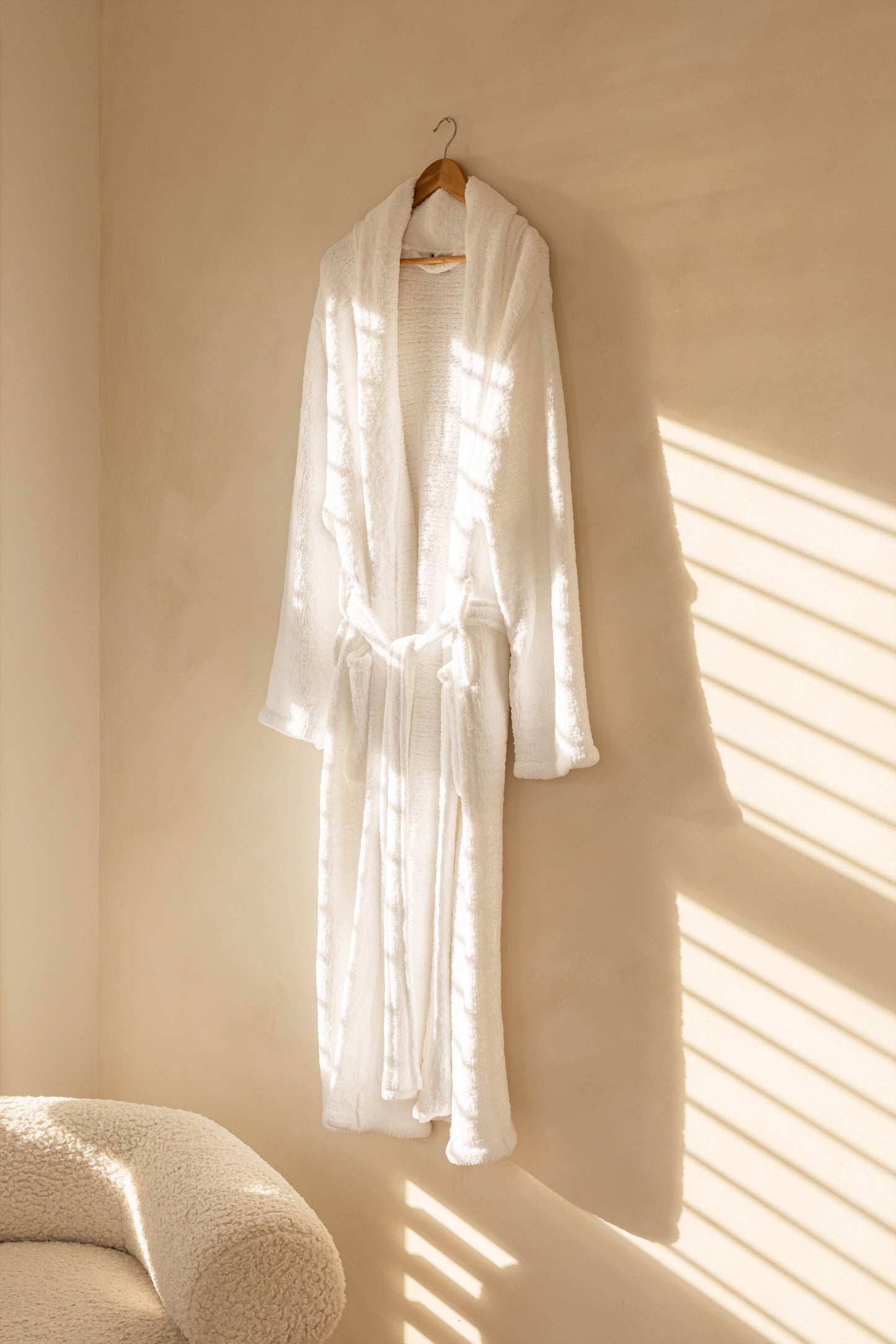 Plush Chenille Bathrobe